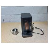 Café Affetto Automatic Espresso Machine + Milk Frother, Built-In & Adjustable Espresso Bean Grinder, One-Touch Brew in 90 Seconds | Matte Black, 1.2 Liter, (C7CEBBS3RD3) Café Affetto Automatic Espresso Machine + Milk Frother, Built-In & Adjustable Espresso Bean Grinder, One-Touch Brew in 90 Seconds | Matte Black, 1.2 Liter, (C7CEBBS3RD3)