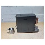 Café Affetto Automatic Espresso Machine + Milk Frother, Built-In & Adjustable Espresso Bean Grinder, One-Touch Brew in 90 Seconds | Matte Black, 1.2 Liter, (C7CEBBS3RD3) Café Affetto Automatic Espresso Machine + Milk Frother, Built-In & Adjustable Espresso Bean Grinder, One-Touch Brew in 90 Seconds | Matte Black, 1.2 Liter, (C7CEBBS3RD3)