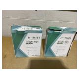 HIIMIEI Acrylic Sign Holder 8.5x11 Inches Table Menu Display Stand, Clear Plastic 8.5x11 Double Sided Picture Frames for Desk Display(4 Pack) HIIMIEI Acrylic Sign Holder 8.5x11 Inches Table Menu Display Stand, Clear Plastic 8.5x11 Double Sided Picture Frames for Desk Display(4 Pack)