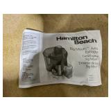 Hamilton Beach Big Mouth 800 Watt Juice Extractor Hamilton Beach Big Mouth 800 Watt Juice Extractor