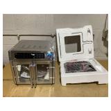 Emeril Lagasse26 QT Extra Large Air Fryer, Convection Toaster Oven with French Doors, Stainless Steel Emeril Lagasse26 QT Extra Large Air Fryer, Convection Toaster Oven with French Doors, Stainless Steel