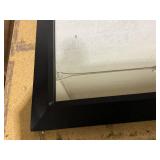 SMIROR Matte Black Bathroom Mirror for Over Sink 48x 40 inch, Metal Thick Frame Rectangle Vanity Mirror for Wall, Anti-Rust, Horizontally or Vertically Mounted SMIROR Matte Black Bathroom Mirror for Over Sink 48x 40 inch, Metal Thick Frame Rectangle Vanity Mirror for Wall, Anti-Rust, Horizontally or Vertically Mounted