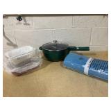 Good Housekeeping 3 piece Bundle:  Electric Warming Mat with Storage Bag,3Qt Electric Cook Pot,  Chop Chop All-In-One Prep Tool Good Housekeeping 3 piece Bundle:  Electric Warming Mat with Storage Bag,3Qt Electric Cook Pot,  Chop Chop All-In-One Prep Tool