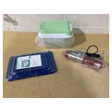 Good Housekeeping 3 piece Bundle: Immersion Blender, All in One Chopper, Set of 3 Multi Use Prep Boards Good Housekeeping 3 piece Bundle: Immersion Blender, All in One Chopper, Set of 3 Multi Use Prep Boards