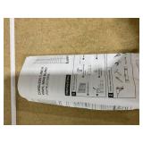 Chicology 54"W x 48"H White Cordless Vinyl Mini Window Blinds 1" Slats Chicology 54"W x 48"H White Cordless Vinyl Mini Window Blinds 1" Slats