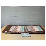 PHYMAT Far Infrared Heating Pad for Back - Infrared Mat Full Body - Amethyst Mat - Bio Crystal Mat - 5 Color Natural Gemstones Heating Pad with Overheat Protection and Auto Off Function(67"x27") PHYMAT Far Infrared Heating Pad for Back - Infrared Mat Full Body - Amethyst Mat - Bio Crystal Mat - 5 Color Natural Gemstones Heating Pad with Overheat Protection and Auto Off Function(67"x27")