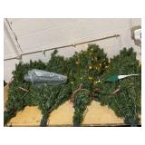 7.5ft Prelit Christmas Tree, Indoor Xmas Tree w/ 1346 PVC Branch, Pre-Strung 400 Warm White LED Lights & Metal Hinge, Artificial Christmas Tree for Home, Holiday, Party Decoration 7.5ft Prelit Christmas Tree, Indoor Xmas Tree w/ 1346 PVC Branch, Pre-Strung 400 Warm White LED Lights & Metal Hinge, Artificial Christmas Tree for Home, Holiday, Party Decoration