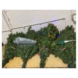 7.5ft Prelit Christmas Tree, Indoor Xmas Tree w/ 1346 PVC Branch, Pre-Strung 400 Warm White LED Lights & Metal Hinge, Artificial Christmas Tree for Home, Holiday, Party Decoration 7.5ft Prelit Christmas Tree, Indoor Xmas Tree w/ 1346 PVC Branch, Pre-Strung 400 Warm White LED Lights & Metal Hinge, Artificial Christmas Tree for Home, Holiday, Party Decoration