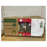 7.5ft Prelit Christmas Tree, Indoor Xmas Tree w/ 1346 PVC Branch, Pre-Strung 400 Warm White LED Lights & Metal Hinge, Artificial Christmas Tree for Home, Holiday, Party Decoration 7.5ft Prelit Christmas Tree, Indoor Xmas Tree w/ 1346 PVC Branch, Pre-Strung 400 Warm White LED Lights & Metal Hinge, Artificial Christmas Tree for Home, Holiday, Party Decoration