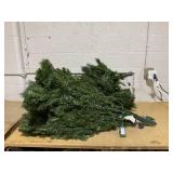7.5ft Prelit Christmas Tree, Indoor Xmas Tree w/ 1346 PVC Branch, Pre-Strung 400 Warm White LED Lights & Metal Hinge, Artificial Christmas Tree for Home, Holiday, Party Decoration 7.5ft Prelit Christmas Tree, Indoor Xmas Tree w/ 1346 PVC Branch, Pre-Strung 400 Warm White LED Lights & Metal Hinge, Artificial Christmas Tree for Home, Holiday, Party Decoration