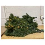 7.5ft Prelit Christmas Tree, Indoor Xmas Tree w/ 1346 PVC Branch, Pre-Strung 400 Warm White LED Lights & Metal Hinge, Artificial Christmas Tree for Home, Holiday, Party Decoration 7.5ft Prelit Christmas Tree, Indoor Xmas Tree w/ 1346 PVC Branch, Pre-Strung 400 Warm White LED Lights & Metal Hinge, Artificial Christmas Tree for Home, Holiday, Party Decoration