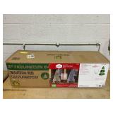 Brand New 6.5ft Pre-Lit LED Flocked Christmas Tree Brand New 6.5ft Pre-Lit LED Flocked Christmas Tree