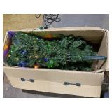 Holiday Time 7.5ft Pre-lit Evergreen Sure-Lit Pole Spruce Tree, Green, 400 Color-Changing LED Holiday Time 7.5ft Pre-lit Evergreen Sure-Lit Pole Spruce Tree, Green, 400 Color-Changing LED