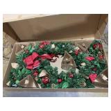 COSTCO WREATH 50 LED LIGHTS 76.2 CM 30 IN (ITM 1739984) COSTCO WREATH 50 LED LIGHTS 76.2 CM 30 IN (ITM 1739984)
