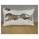 Velvet Cheetah Decorative Pillow, 14" x 24 Velvet Cheetah Decorative Pillow, 14" x 24