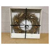 Wangbujianwang Handmade Dried Flower Wreath  10 Inch Real Plant Floral Ring, Rustic Boho Wall Decor for Home, Front Door, Wedding, or Seasonal Gift Wangbujianwang Handmade Dried Flower Wreath  10 Inch Real Plant Floral Ring, Rustic Boho Wall Decor for Home, Front Door, Wedding, or Seasonal Gift
