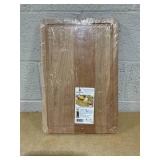 14"x20" Acacia Wood Carving Board with Juice Groove Natural - Figmint: Reversible Wooden Cutting Board, Charcuterie 14"x20" Acacia Wood Carving Board with Juice Groove Natural - Figmint: Reversible Wooden Cutting Board, Charcuterie