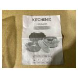 Kitchen HQ Large & Small Thermal Microwaveable Insulated Bowls w/Lids Kitchen HQ Large & Small Thermal Microwaveable Insulated Bowls w/Lids