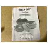 Kitchen HQ Large & Small Thermal Microwaveable Insulated Bowls w/Lids Kitchen HQ Large & Small Thermal Microwaveable Insulated Bowls w/Lids