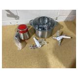 Jet Tila Stainless Electric Chopper Ice Crusher and Peeler Machine Jet Tila Stainless Electric Chopper Ice Crusher and Peeler Machine