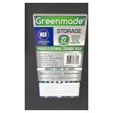Set of 3 Greenmade 27 Gallon Professional Grade Storage Box with Snap-Tight Lid