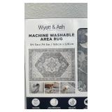 Wyatt & Ash Machine Washable Area Rug 5ft 3in x 7ft 5in