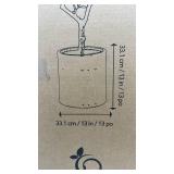 Lifelike 6.5 ft Artificial Olive Tree with Planter