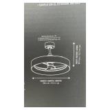Artika Austin 23 in LED Ceiling Fan with Remote Control