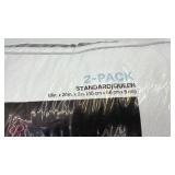 Beautyrest Black Memory Foam Pillow 2-Pack Standard Queen Size Sealed