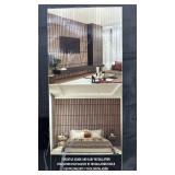 Artika Sonolok Sound Absorbing Slatted Panel Kit, Walnut Finish, Pack of 4
