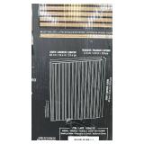 Artika Sonolok Sound Absorbing Slatted Panel Kit, Walnut Finish, Pack of 4