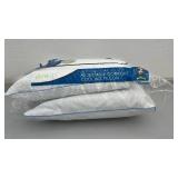 PureLux Gel Memory Foam Adjustable Comfort Cooling Pillows, Queen, 2 Pack