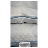 PureLux Gel Memory Foam Adjustable Comfort Cooling Pillows, Queen, 2 Pack
