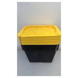Set of 4 Greenmade 12-Gallon Professional Grade Storage Boxes