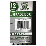 Set of 4 Greenmade 12-Gallon Professional Grade Storage Boxes
