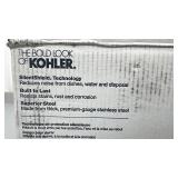 Kohler Provo 33" Dual Mount Single-bowl Workstation Kitchen Sink Kit