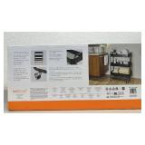 Neatfreak Extra-Wide Rolling Cart with 3 Shelves