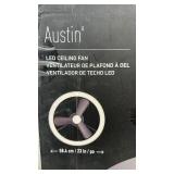 Artika Austin LED Ceiling Fan with Remote, 23 Inch Diameter