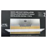 Artika Sunray Ultra-Thin LED Panel 2-Pack 48x12 Inch