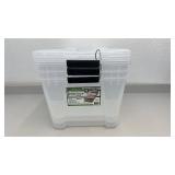 3-Pack Greenmade InstaView 45 Quart Multi-Use Storage Totes