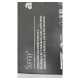 Pack of 2 Sunray Ultra-Thin LED Panel Lights by Artika