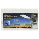 Sol Brite Solar Area Light 5000 Lumens Motion Activated Outdoor Fixture