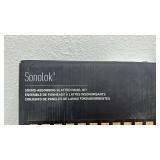 Artika Sonolok Walnut Slatted Sound-Absorbing Panel Kit, 4 Panels