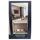 Artika Sonolok Walnut Slatted Sound-Absorbing Panel Kit, 4 Panels