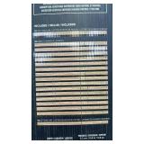 Artika Sonolok Walnut Slatted Sound-Absorbing Panel Kit, 4 Panels