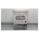 Gilbert Medallion Gray Extra-Large Area Rug 9ft 8in x 13ft 7in
