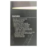 Artika Austin 23 in. LED Ceiling Fan with Remote Control