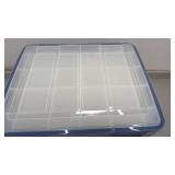 Set of 4 IRIS WeatherPro 44 Qt Storage Boxes with Latching Lids