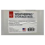Set of 4 IRIS WeatherPro 44 Qt Storage Boxes with Latching Lids