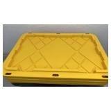 Set of 3 Greenmade 27 Gallon Professional Grade Storage Totes with Snap-Tight Lids